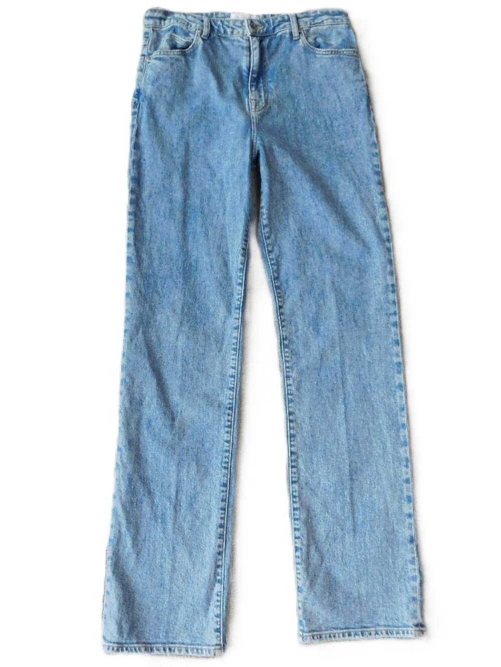 Jonathan Simkhai Light Wash High Rise Straight Leg Jeans | EUC | Size 30